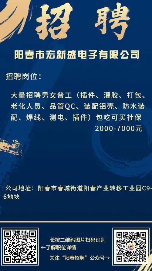 阳新最新招聘信息全面汇总