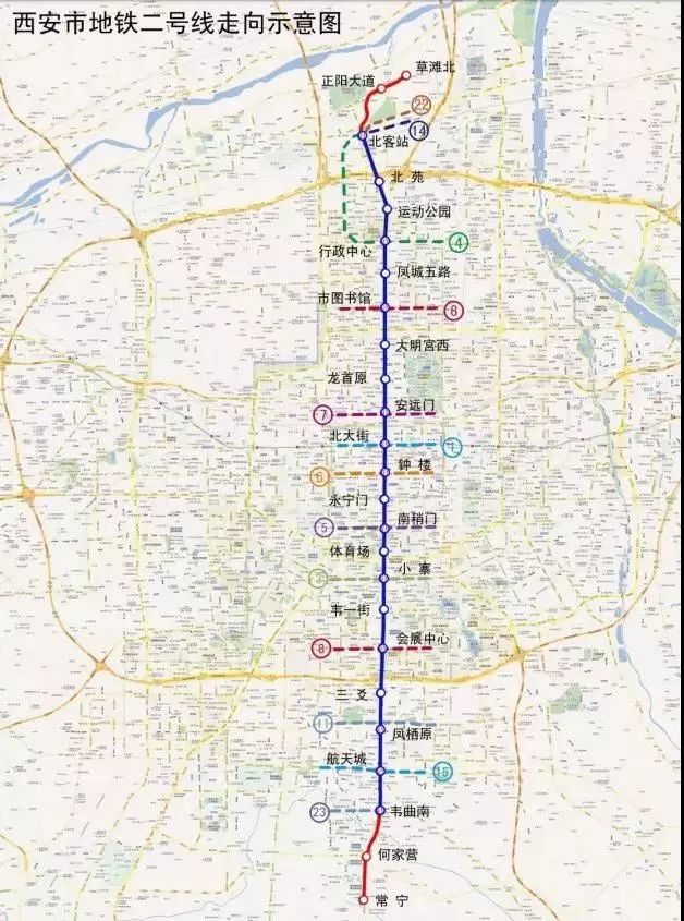 西安地铁8号线进展顺利，未来交通格局迎新变化