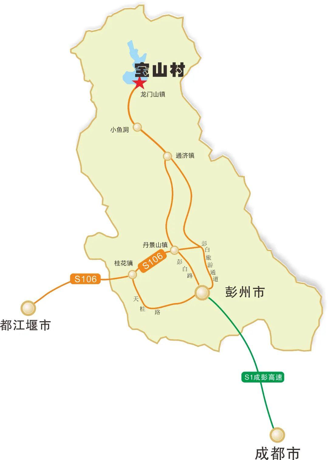 龙门山镇，交通发展与民生改善共融共生最新报道