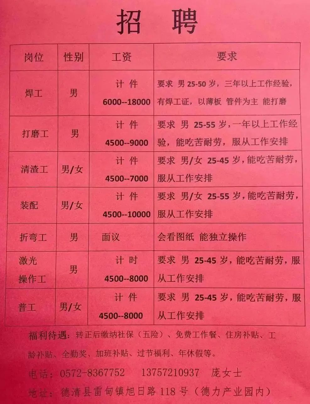 梁集镇最新招聘资讯总览